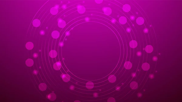Purple Background Circles — Stock Vector