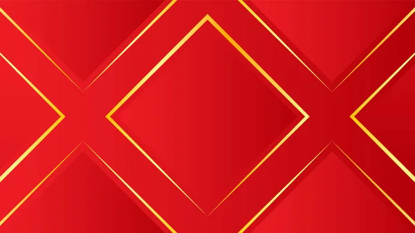 Roter Und Goldener Hintergrund — Stockvektor