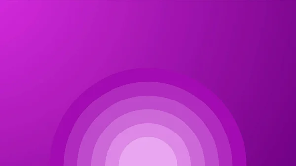 重複する円を持つ紫色の背景 — ストックベクタ