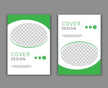 Kapak tasarım şablonu A4 boyutunda