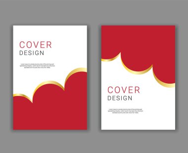 Kapak tasarım şablonu A4 boyutunda