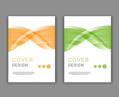 Kapak tasarım şablonu A4 boyutunda