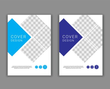 Kapak tasarım şablonu A4 boyutunda