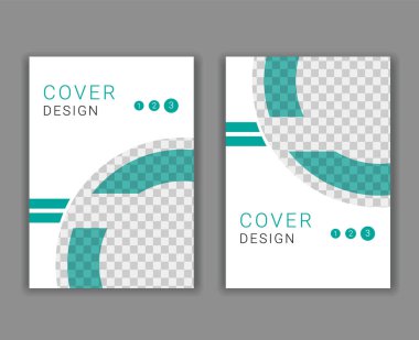 Kapak tasarım şablonu A4 boyutunda