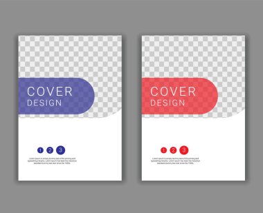 Kapak tasarım şablonu A4 boyutunda