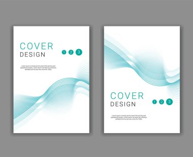 Kapak tasarım şablonu A4 boyutunda