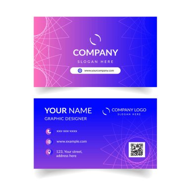 Gradyan İş Kartı Şablonu