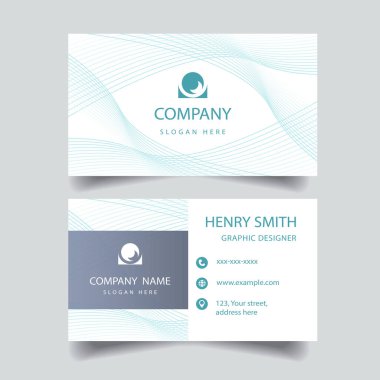 modern kartvizit şablonu