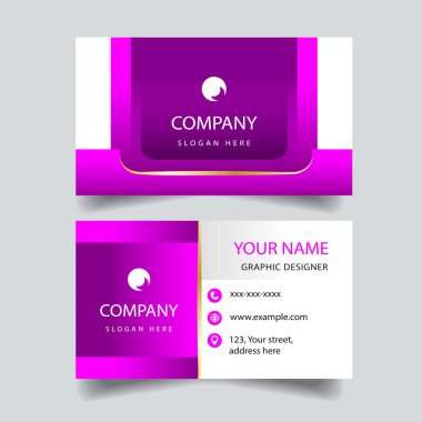 modern kartvizit şablonu