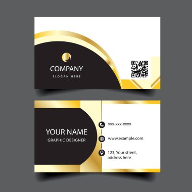 Lüks İş Kartı Şablonu