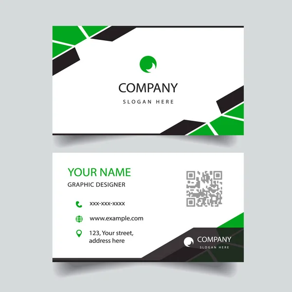 Modern Business Card Template — Stock Vector