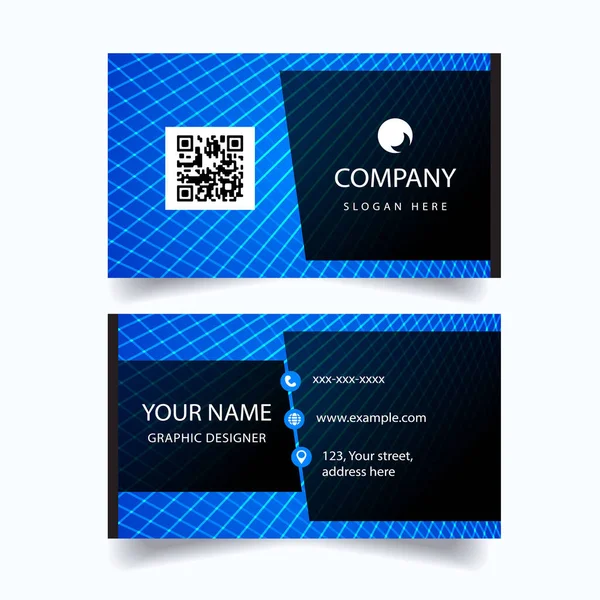 Modern Business Card Template — Stock Vector