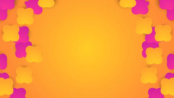 Abstraktní Oranžová Barva Oslavy Pozadí — Stockový vektor