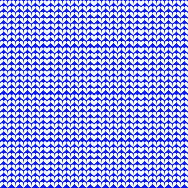 Kalın mavi arka planda beyaz kalp şekillerinin yer aldığı büyüleyici, pürüzsüz bir desen. İstikrarlı aralıklar ve tekerrür tekstil, ambalaj kâğıdı ve romantik temalı tasarımlar için mükemmel ama yine de temiz bir estetik yaratıyor.