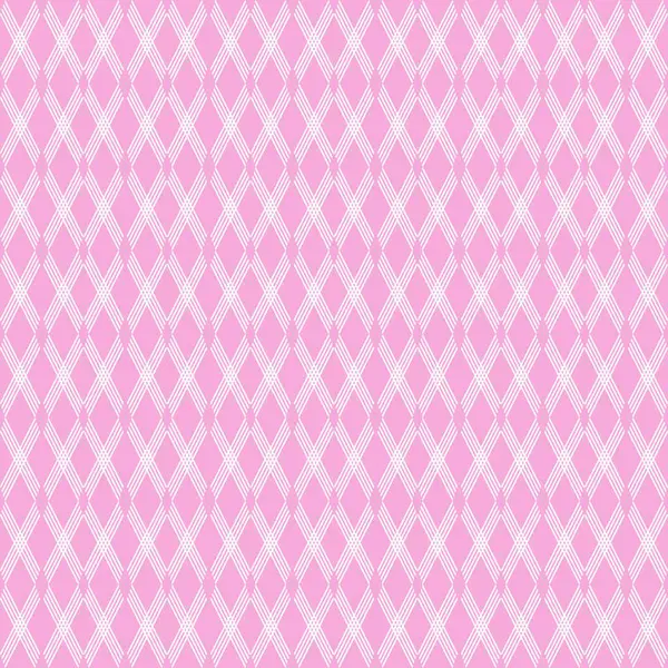Yumuşak pastel pembe arka planda üst üste binen hassas beyaz elmas çizgileri içeren kusursuz bir geometrik desen. Bu zarif ve büyüleyici tasarım tekstil, duvar kağıtları, hediye paketi ve kadınsı temalı dijital projeler için mükemmeldir.