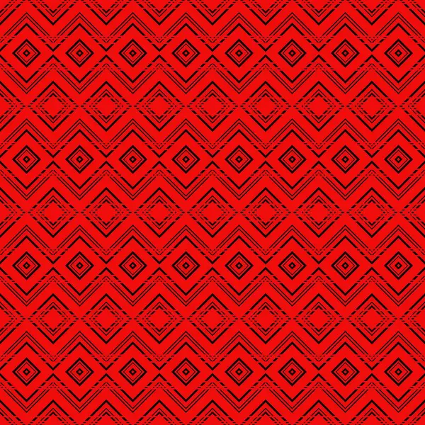 Katmanlı siyah elmas çizgisi motifleri ve parlak kırmızı arka planda ince kabile ayrıntıları içeren cesur, pürüzsüz bir desen. Etnik esinlenilmiş tekstil, modern moda baskıları ve göz alıcı grafik tasarımı için mükemmel.