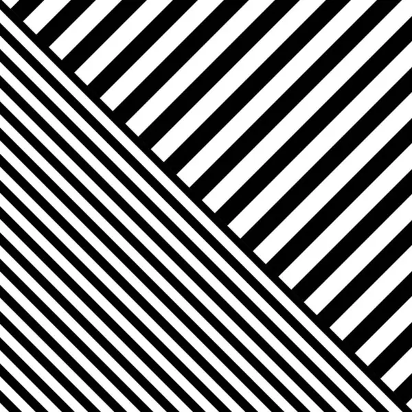 Çarpıcı bir siyah-beyaz desen, çapraz açılarda kesişen kalın çapraz çizgiler içeriyor. Yüksek kontrastlı ve keskin geometri, modern tasarım, arka plan ve moda baskıları için mükemmel bir dinamik görsel efekt yaratır.