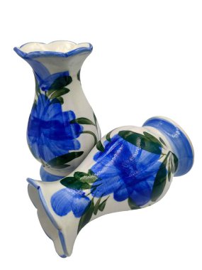 porselen vazo beyaz arkaplan