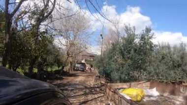 Hatay, Kirikhan Village, Olive tree, Garden, Support vehicle.