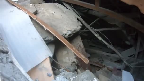Antakya Mozaik Otel Already Rescue Two Guest Owners Son Owner — Vídeo de Stock