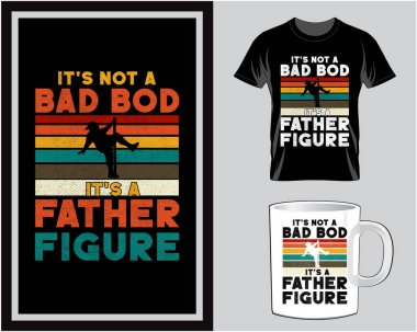 Father's Day quotes typography t shirt and mug design motivational typography vector illustration.