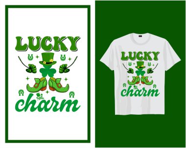 St Patrick's day t shirt design typography vector illustration