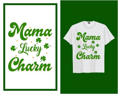 St Patrick's day t shirt design typography vector illustration
