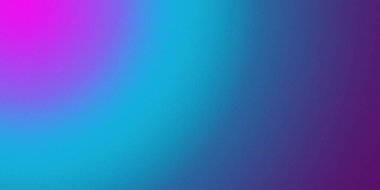 Mor mavi renk gradyan arkaplan, soyut web pankartı tasarımı, taneli doku efekti, kopyalama alanı