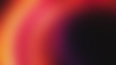 Soyut gürültü dokusu arka plan, kumlu kırmızı turuncu mor gradyan pankart