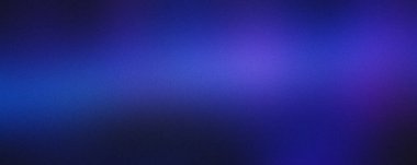 Kademeli koyu mavi tahıl arkaplanı, soyut gürültü dokusu pankartı