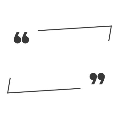 Alıntı balonu. Alıntı. Alıntı şablonu.