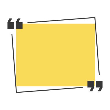 Alıntı balonu. Alıntı. Alıntı şablonu.