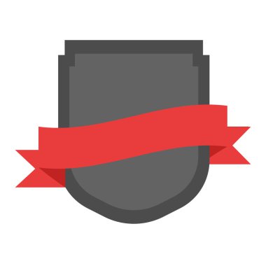 Kurdele. Kırmızı kurdele. Kurdele şablonu. Pankart boş. Sancak şablonu.