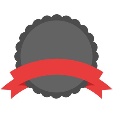 Kurdele. Kırmızı kurdele. Kurdele şablonu. Pankart boş. Sancak şablonu.