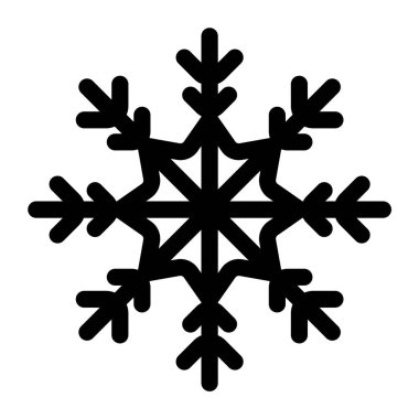 Kar taneleri. Kar tanesi ikonu. Kar simgesi.