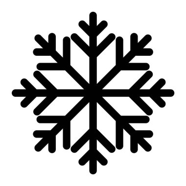 Kar taneleri. Kar tanesi ikonu. Kar simgesi.