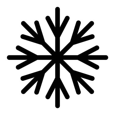 Kar taneleri. Kar tanesi ikonu. Kar simgesi.