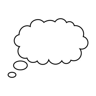 Konuşma balonu. Diyalog simgesi. Diyalog sembolü.