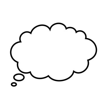 Konuşma balonu. Diyalog simgesi. Diyalog sembolü.