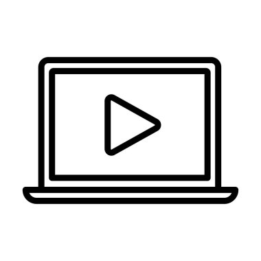 Film ikonu. Satır biçimi.