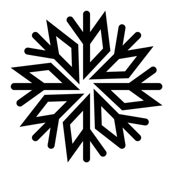 Snowflake Snowflake Icon Snow Icon — Stock Vector