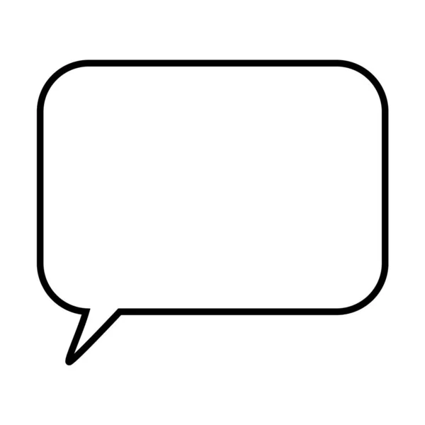 Φούσκα Λόγου Εικονίδιο Διαλόγου Σύμβολο Διαλόγου — Διανυσματικό Αρχείο