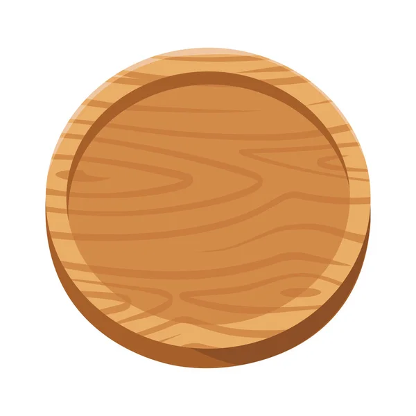 木の板 木の板 木テンプレート — ストックベクタ