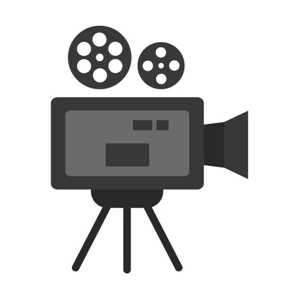 Значок Камеры Значок Камеры Кинотеатра — стоковый вектор