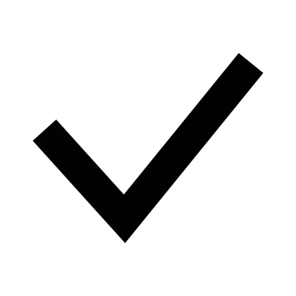 Marca Verificación Icono Voto — Vector de stock
