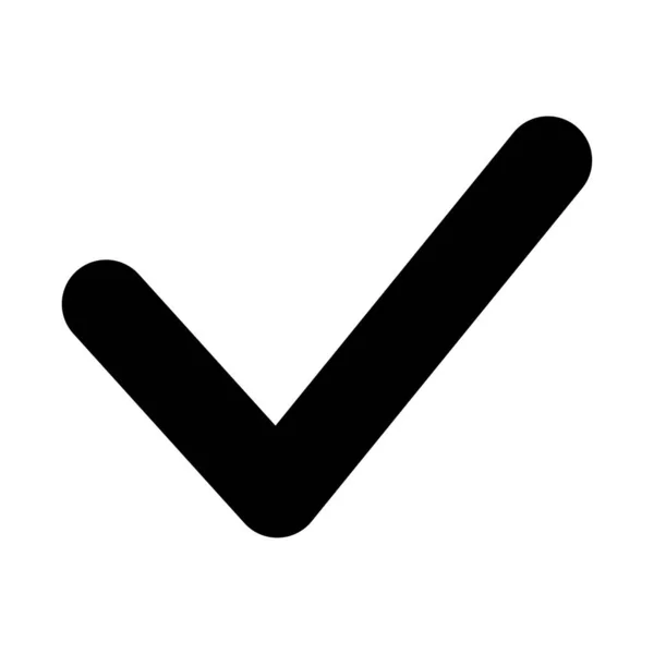 Marca Verificación Icono Voto — Archivo Imágenes Vectoriales