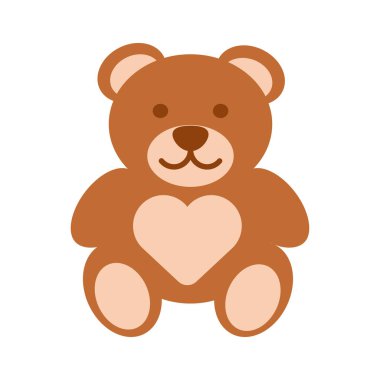 Oyuncak ayı ikonu. Romantik dekorasyon