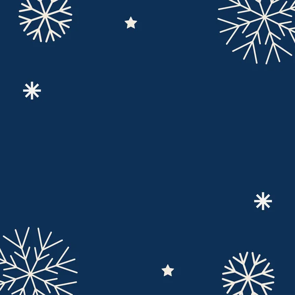 Fond Noël Décoration Noël Modèle Vide Noël — Image vectorielle