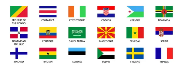 Você conhece as bandeiras dos países?