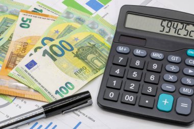 Finans grafikleri ve avro faturaları hesaplayıcı